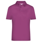 Polo micro polyester homme