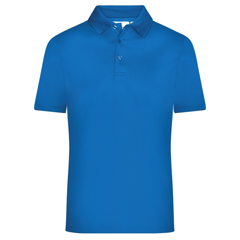 Polo micro polyester homme