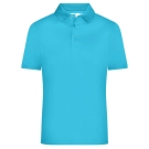 Polo micro polyester homme
