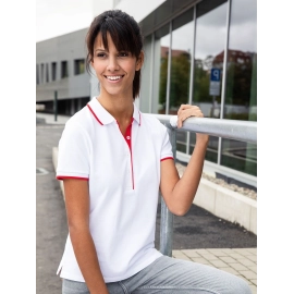 Polo femme à rayures