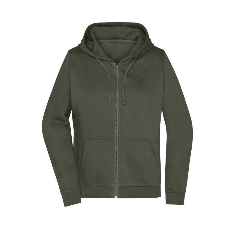 Sweat capushe zippé Promo Femme
