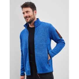 Men's Knitted Fleece Jacket