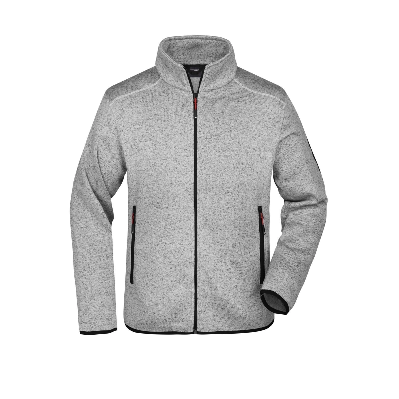 Men's Knitted Fleece Jacket