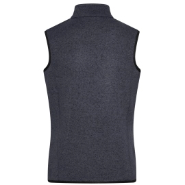 Ladies Knitted Fleece Vest