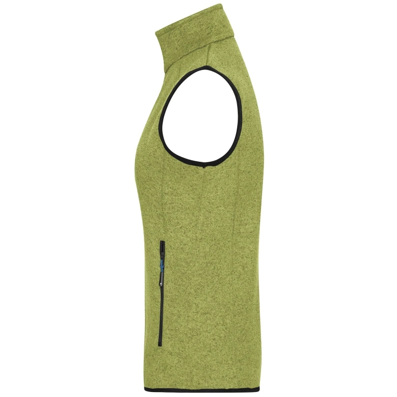 Veste polaire tricotée femme