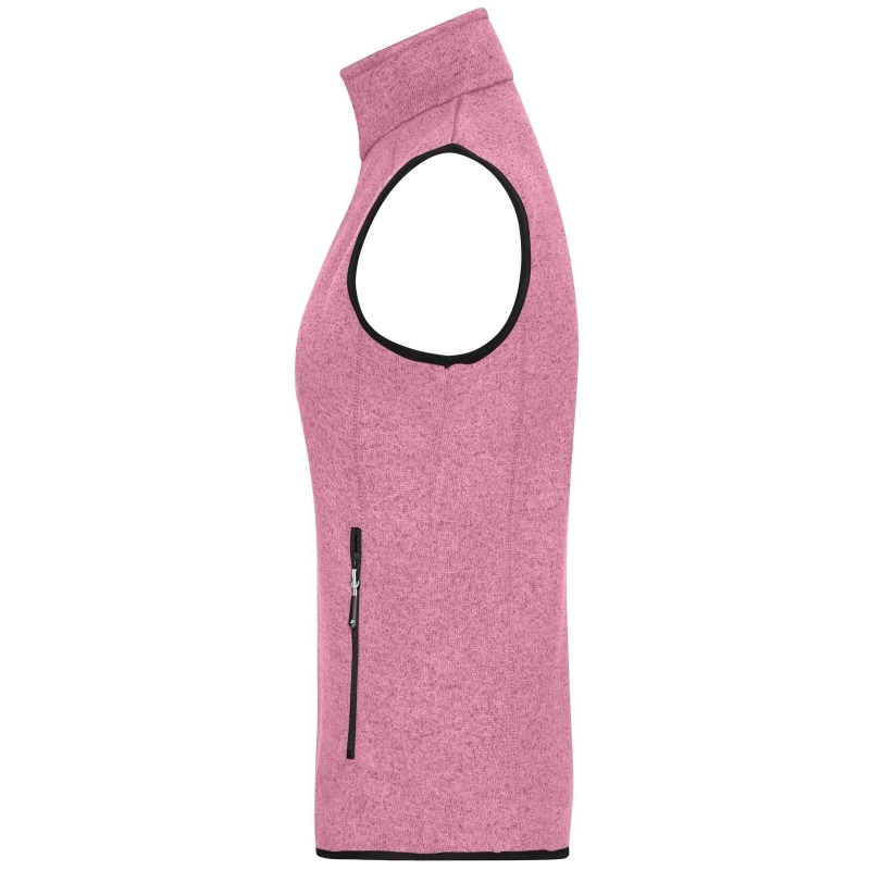 Veste polaire tricotée femme