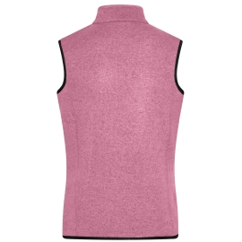 Ladies Knitted Fleece Vest