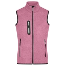 Veste polaire tricotée femme