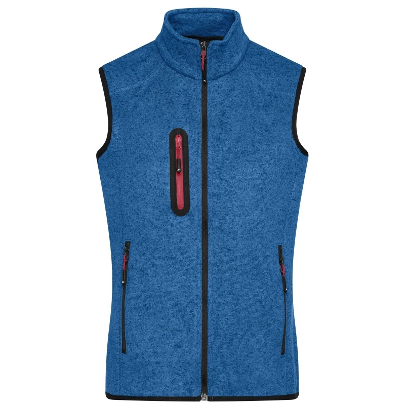 Veste polaire tricotée femme