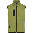 Veste polaire tricotée homme
