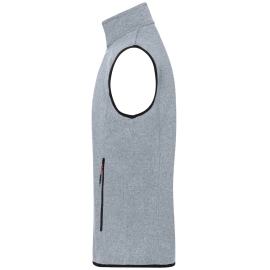 Veste polaire tricotée homme