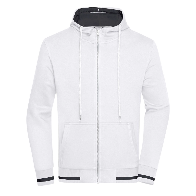 Veste sweat-shirt homme