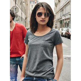 Tee-Shirt femme bio avec poche