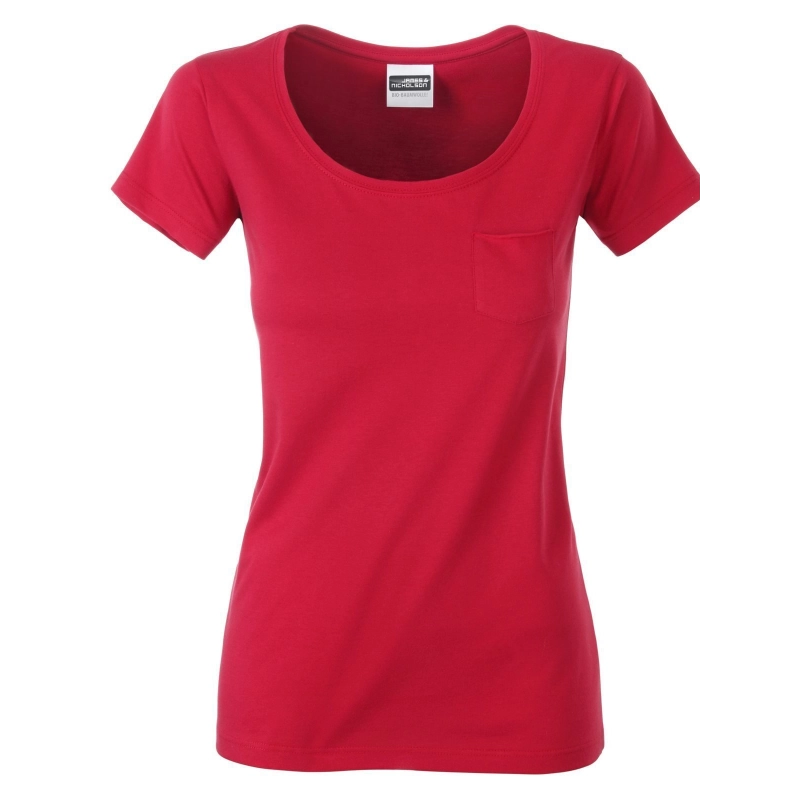 Tee-Shirt femme bio avec poche