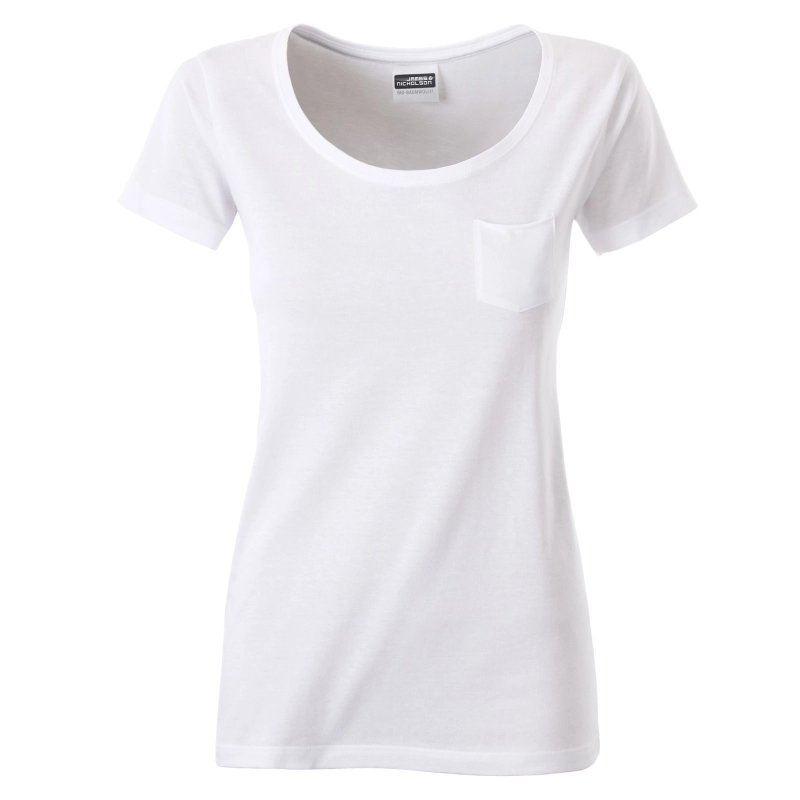 Tee-Shirt femme bio avec poche