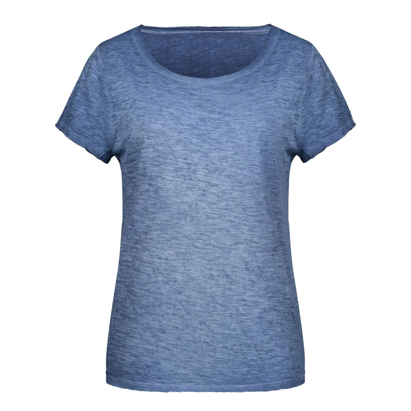 Tee-shirt slub femme