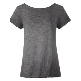 Tee-shirt slub femme