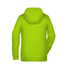 Sweat-shirt zippé à capuche femme