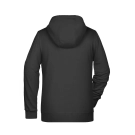 Sweat-shirt zippé à capuche femme