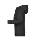 Sweat-shirt zippé à capuche femme