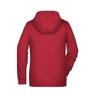 Sweat-shirt zippé à capuche femme