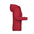 Sweat-shirt zippé à capuche femme