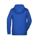 Sweat-shirt zippé à capuche femme