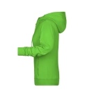 Sweat-shirt zippé à capuche femme