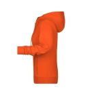 Sweat-shirt zippé à capuche femme