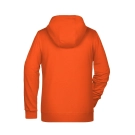 Sweat-shirt zippé à capuche femme