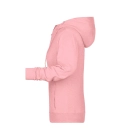 Sweat-shirt zippé à capuche femme