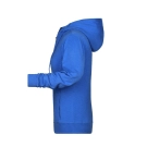 Sweat-shirt zippé à capuche femme