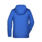 Sweat-shirt zippé à capuche femme