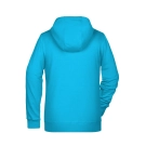 Sweat-shirt zippé à capuche femme