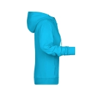 Sweat-shirt zippé à capuche femme
