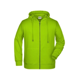 Sweat-shirt zippé à capuche femme