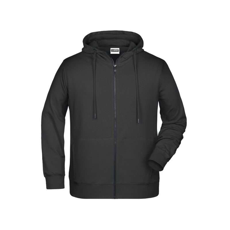 Sweat-shirt zippé à capuche femme