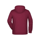 Sweat-shirt zippé à capuche femme