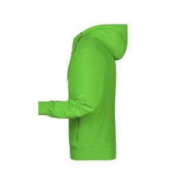 Sweat-shirt zippé à capuche femme