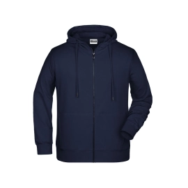 Sweat-shirt zippé à capuche femme