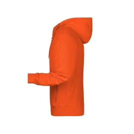 Sweat-shirt zippé à capuche femme
