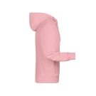 Sweat-shirt zippé à capuche femme