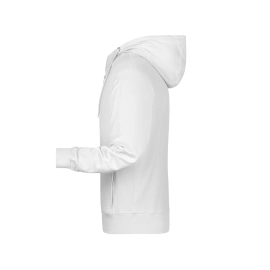 Sweat-shirt zippé à capuche femme