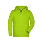 Sweat-shirt zippé à capuche enfant