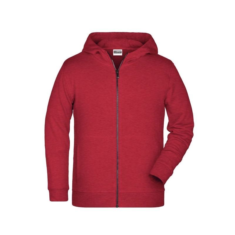 Sweat-shirt zippé à capuche enfant