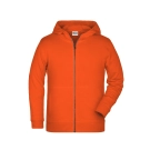 Sweat-shirt zippé à capuche enfant