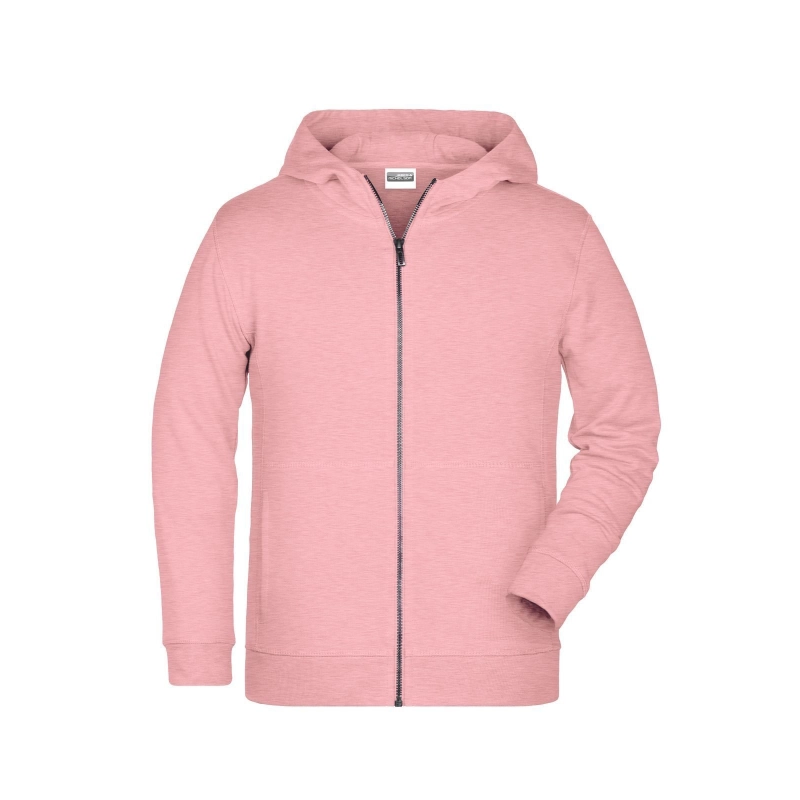 Sweat-shirt zippé à capuche enfant