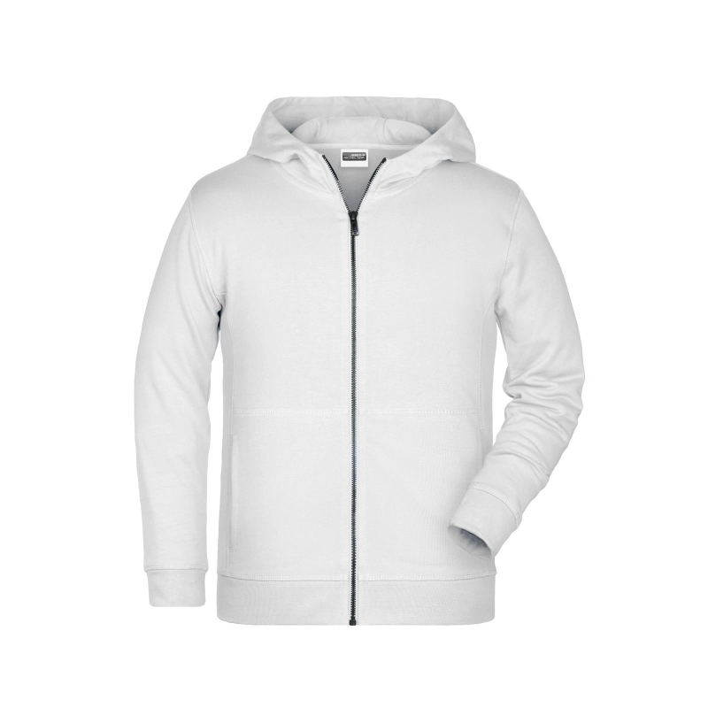 Sweat-shirt zippé à capuche enfant
