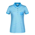Polo rayé femme