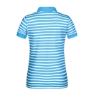 Polo rayé femme